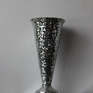 Hurricane Mosaic vase